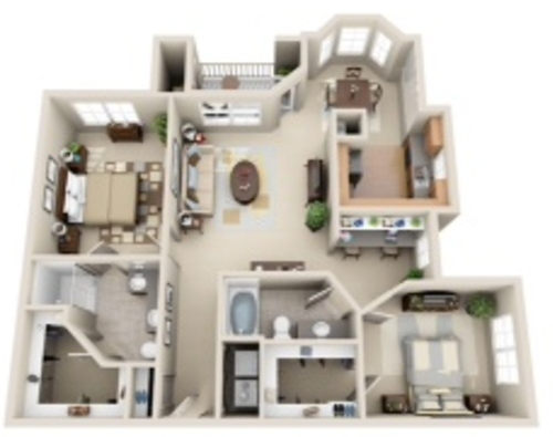 the atlanta the atlanta 2 bed 2 bath 1176 sq
